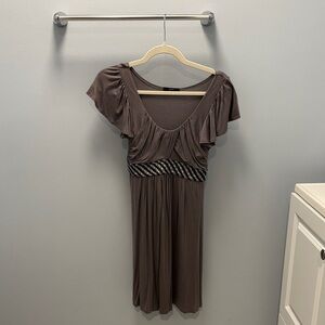Soprano Grayish Tan Dress